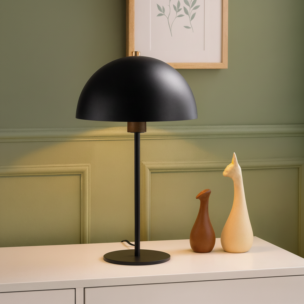 Aurora LED Tischlampe für moderne Räume, kompakte Schreibtischlampe