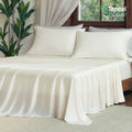 Eco-Friendly Tencel™ Silky Sheet Set with Moisture-Wicking Fabric | Breathable Design for Comfortable Sleep 2