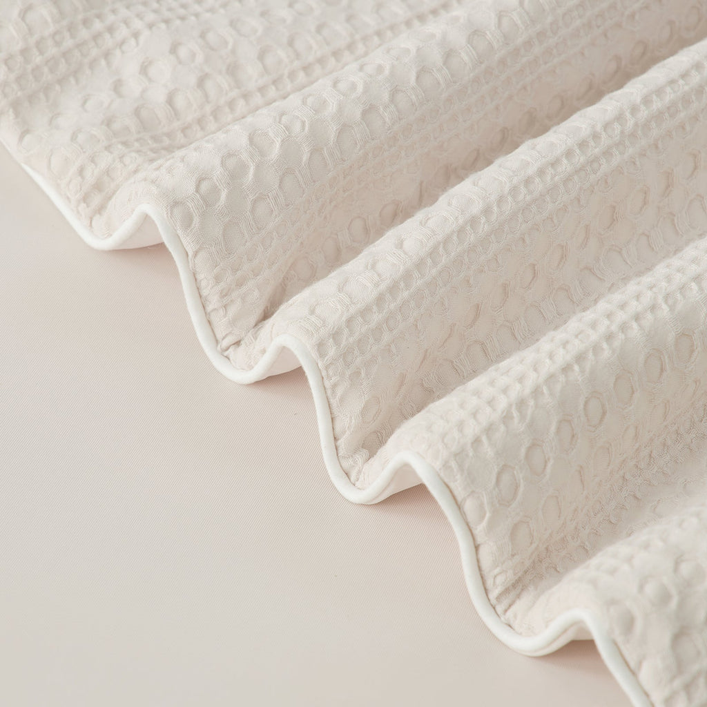 EcoCool Collection Sorona Fiber Waffle Comforter Breathable Design
