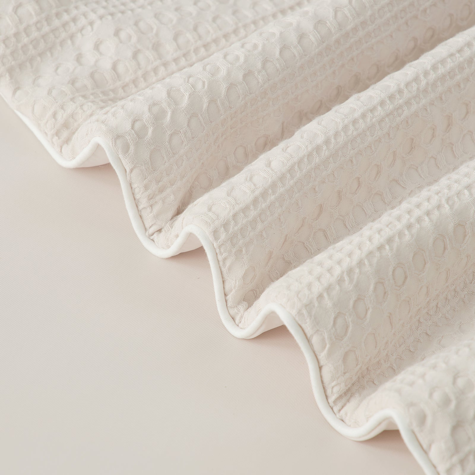 EcoCool Collection Sorona Fiber Waffle Comforter Breathable Design