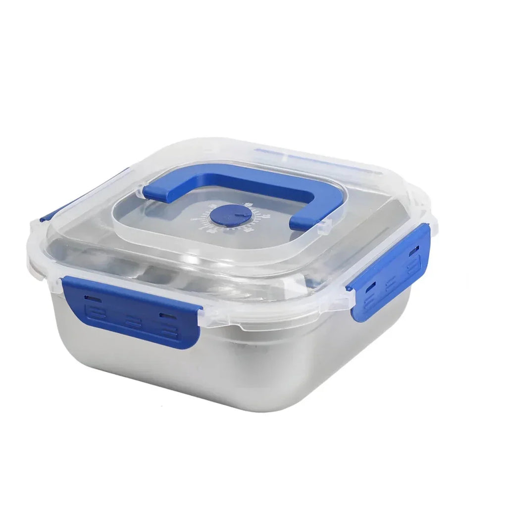 קופסת אוכל מפלדת אל-חלד FRESHBOX לארוחות טריות ואטומות נזילות