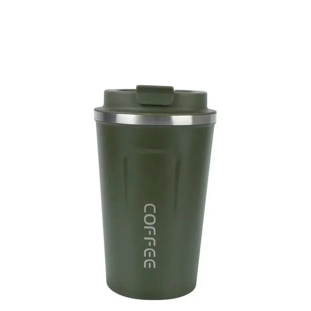 VoyageMate szivárgásmentes rozsdamentes acél termoszbögre kávéhoz és teához, 380 ml/510 ml