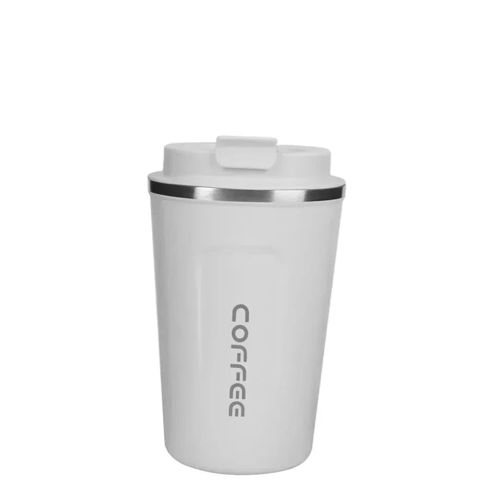 VoyageMate szivárgásmentes rozsdamentes acél termoszbögre kávéhoz és teához, 380 ml/510 ml