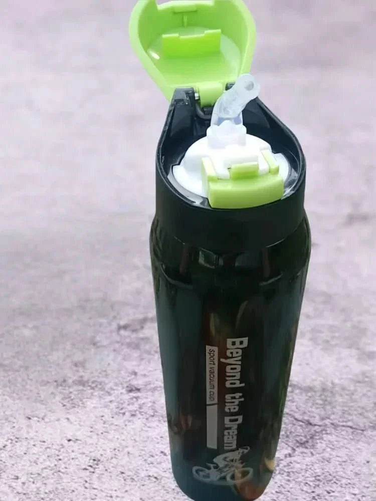 PeakCore vákuumos rozsdamentes acél kulacs 500 ml, dupla falú, szivárgásmentes, kültéri használatra