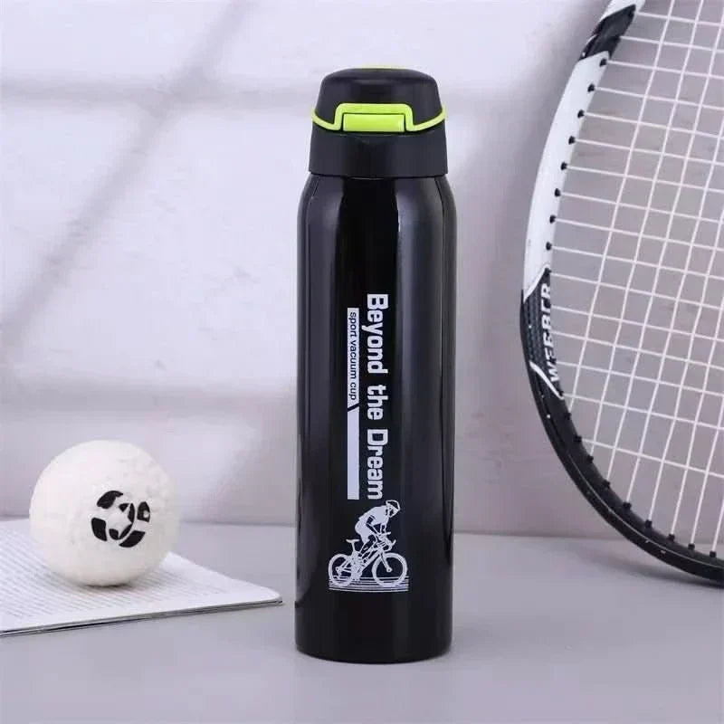 PeakCore vákuumos rozsdamentes acél kulacs 500 ml, dupla falú, szivárgásmentes, kültéri használatra