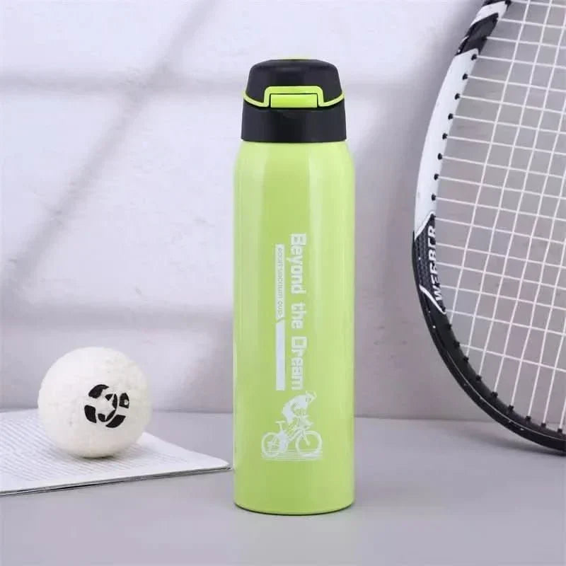 PeakCore vákuumos rozsdamentes acél kulacs 500 ml, dupla falú, szivárgásmentes, kültéri használatra