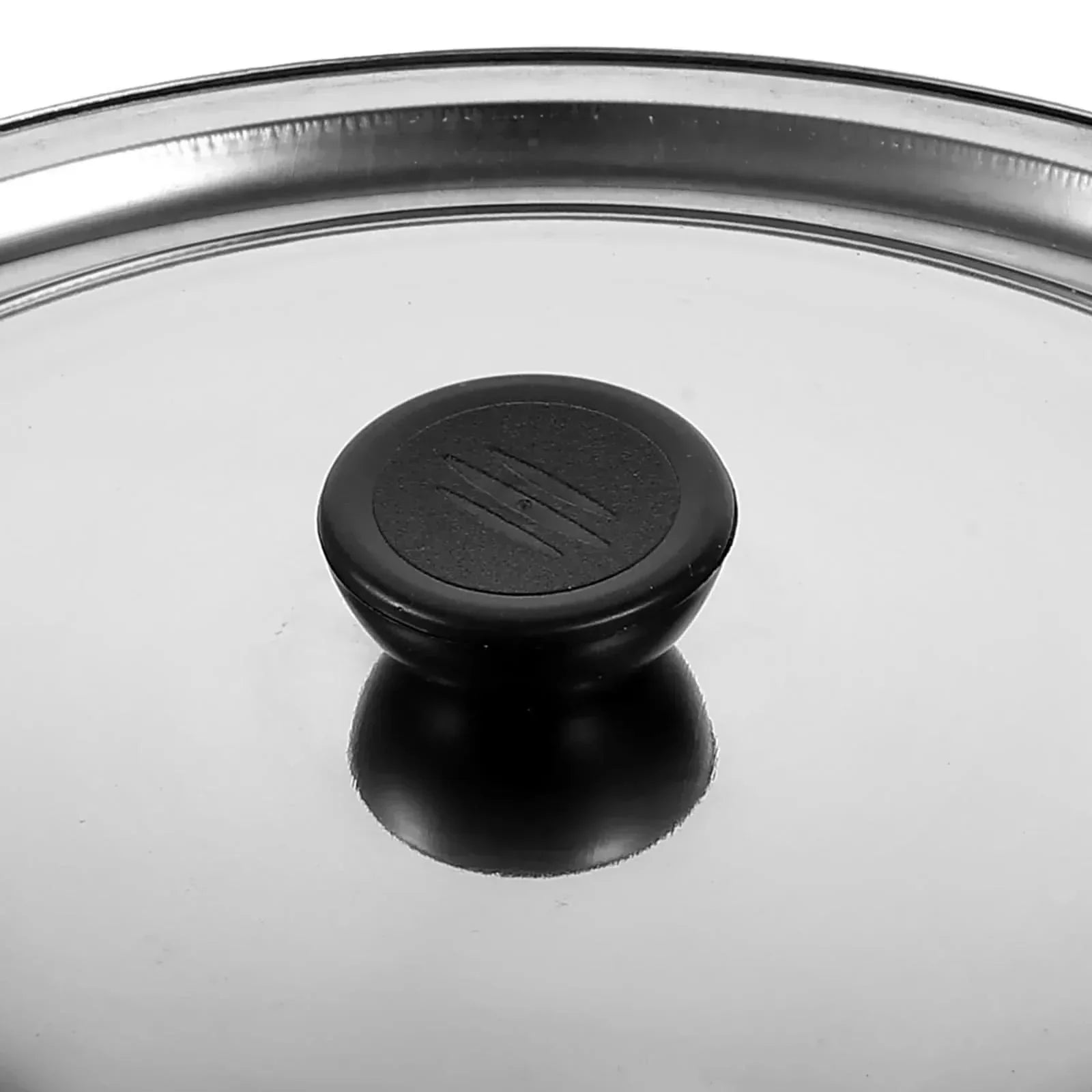 NovaCover Universal Stainless Steel Lid For Woks And Pans Heat Resistant For Cooks
