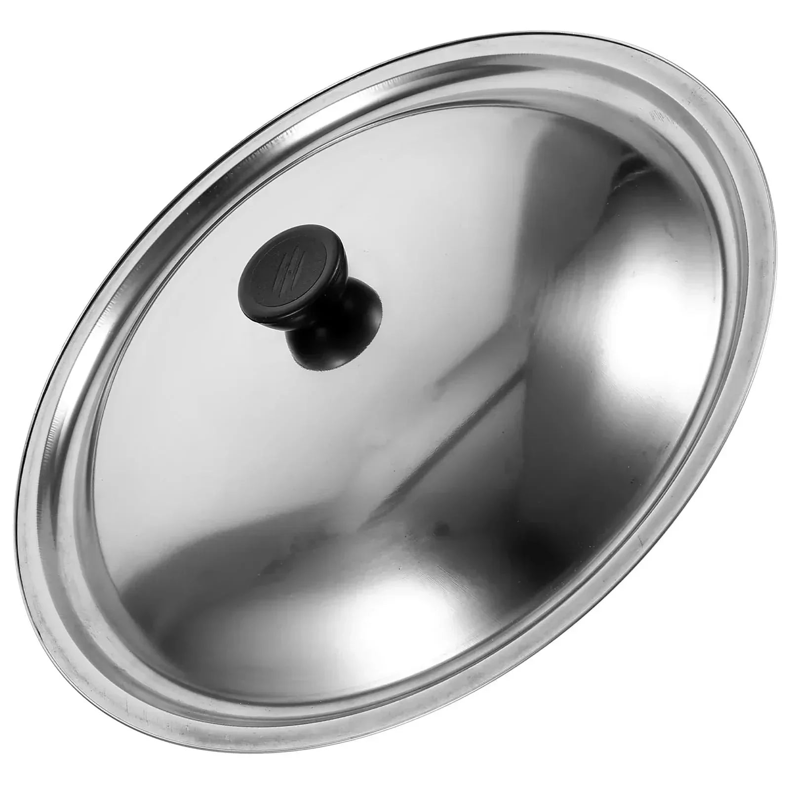 NovaCover Universal Stainless Steel Lid For Woks And Pans Heat Resistant For Cooks