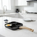 NovaChef 4-Hole Nonstick Pan For Eggs, Pancakes, And More Home Cooks