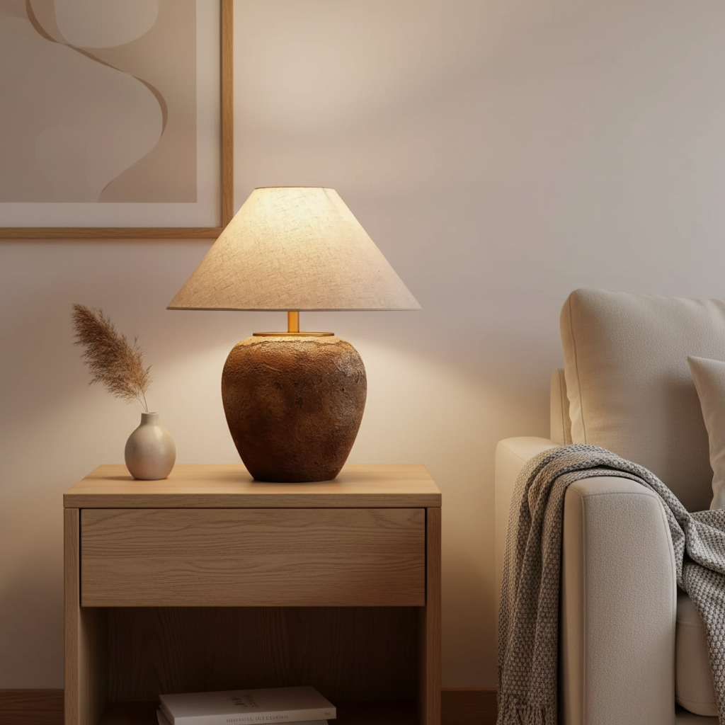 Senioren LED Tischlampe mit elegantem Design für moderne Räume