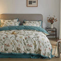 Elegant Floral Duvet Cover Set | Soft Microfiber with Hidden Zipper | Cozy Bedroom Aesthetic for Stylish Comfort 2