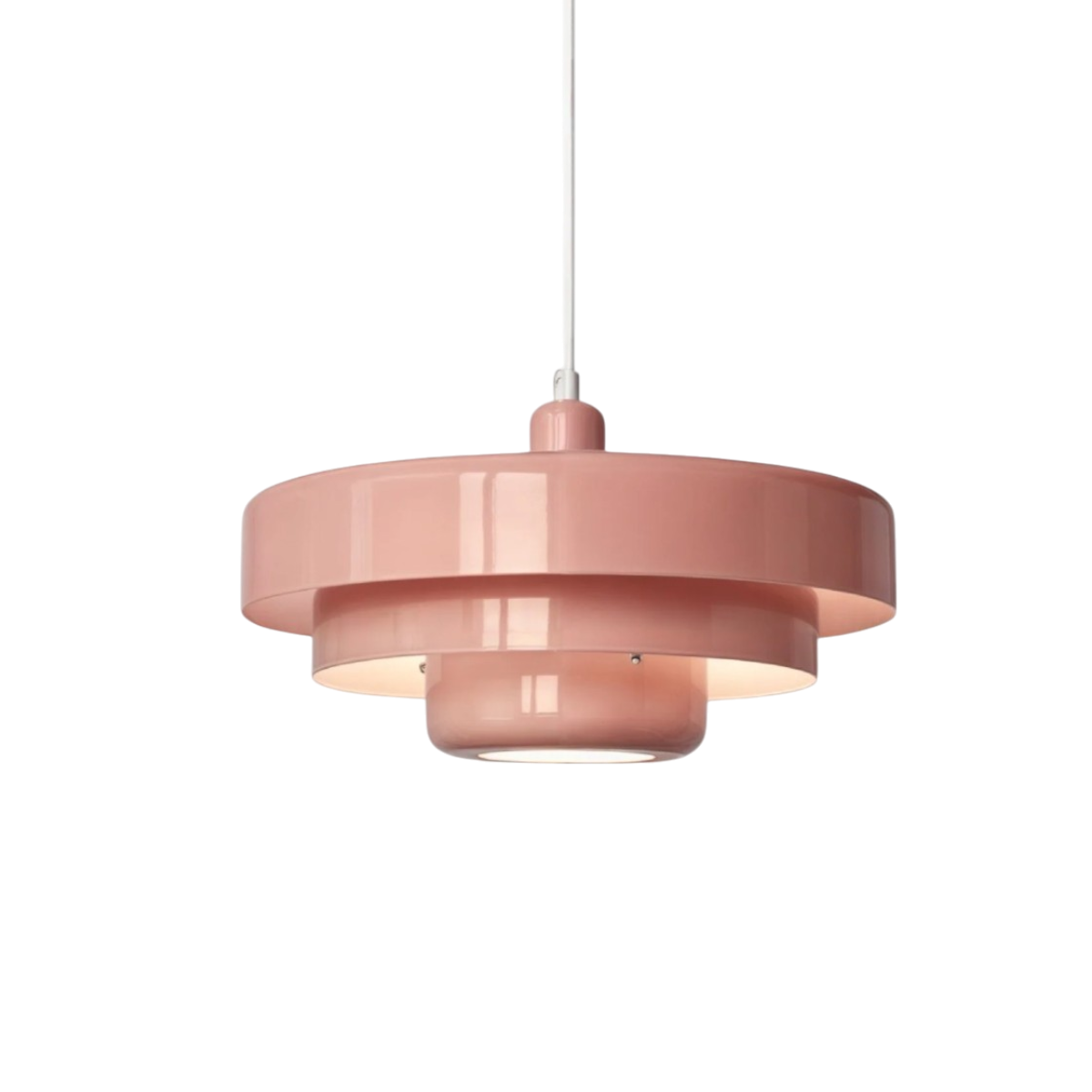 Bauhaus Style Layered Glass Pendant Lamp For Modern Interiors