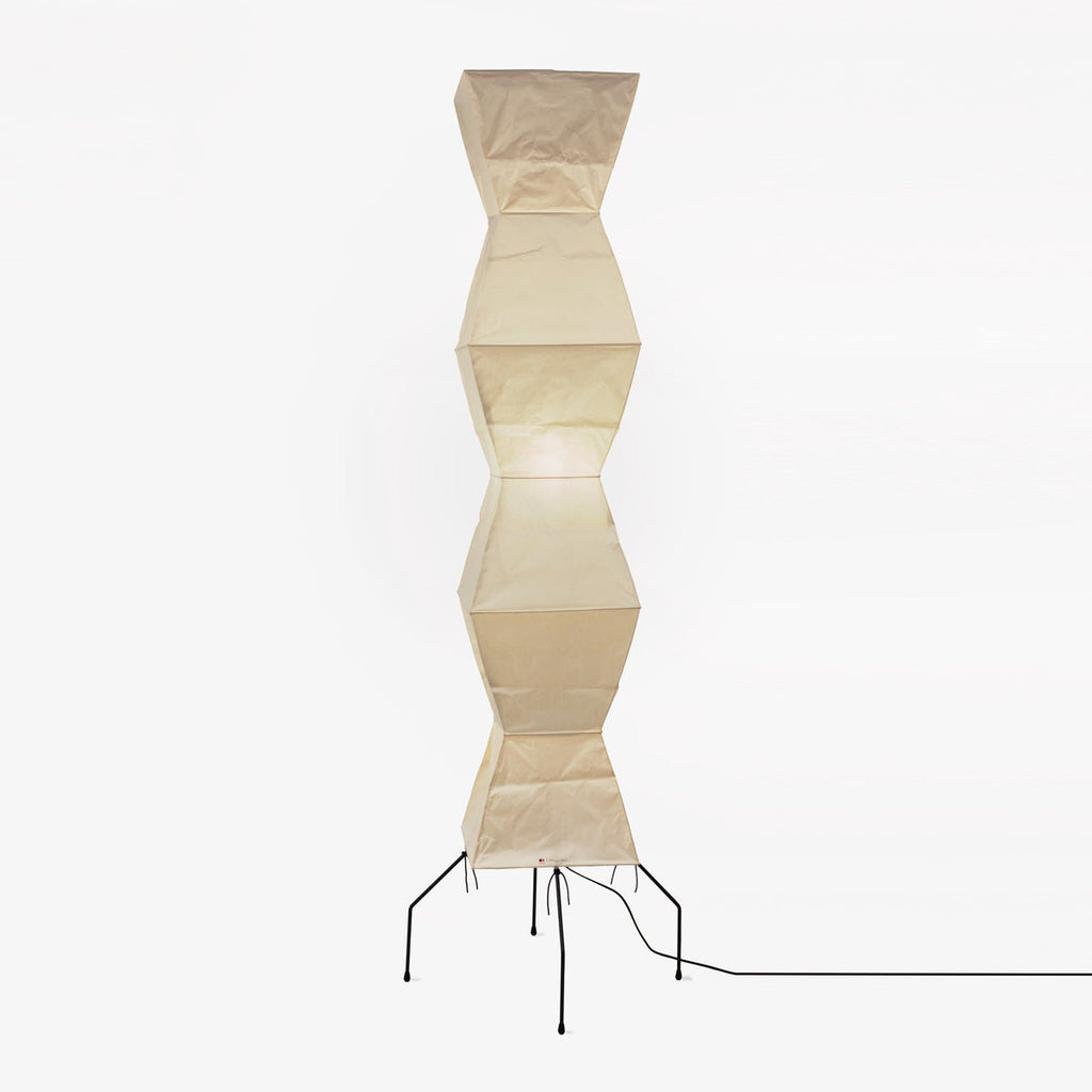 Volně stojící vnitřní stojací lampa s rýžovým papírem a vrstveným stínidlem