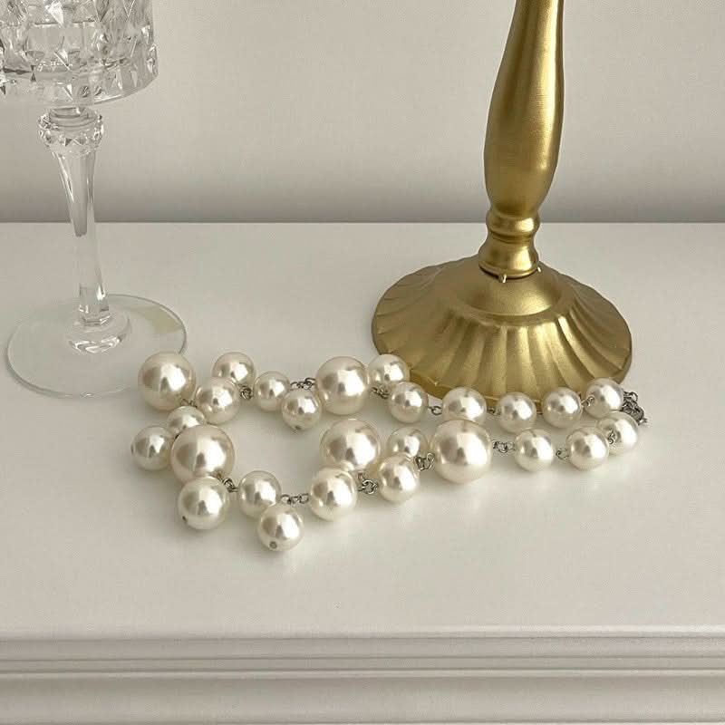 Aurelia Pearl Necklace Timeless Elegance For Women Resin Pearl Jewelry