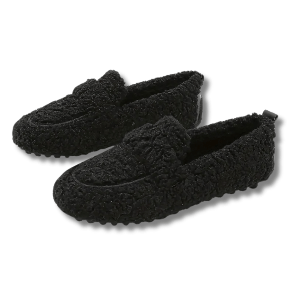 CozyCloud zimní pantofle pro pohodlí a teplo s sametovou podšívkou do domácnosti