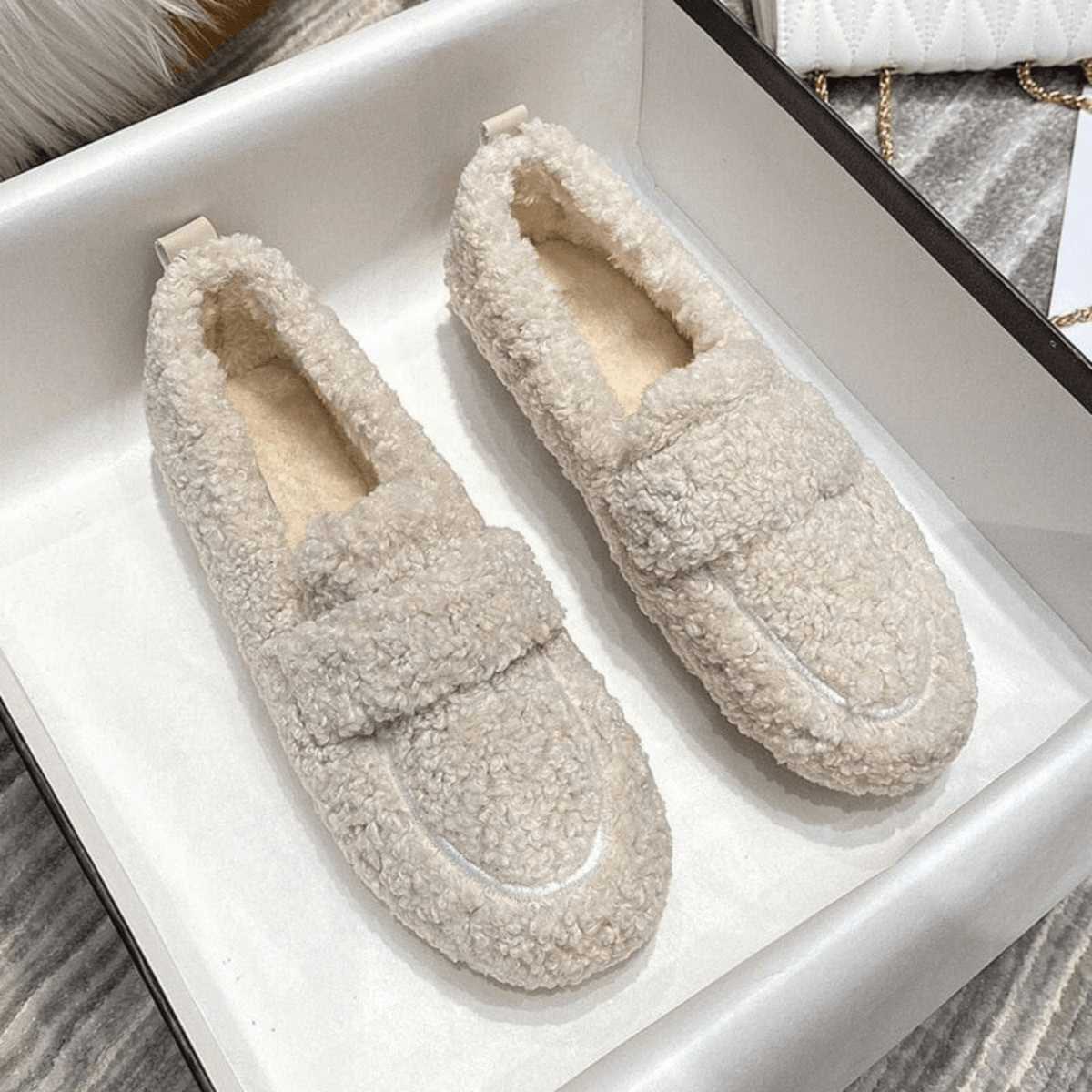 CozyCloud zimní pantofle pro pohodlí a teplo s sametovou podšívkou do domácnosti