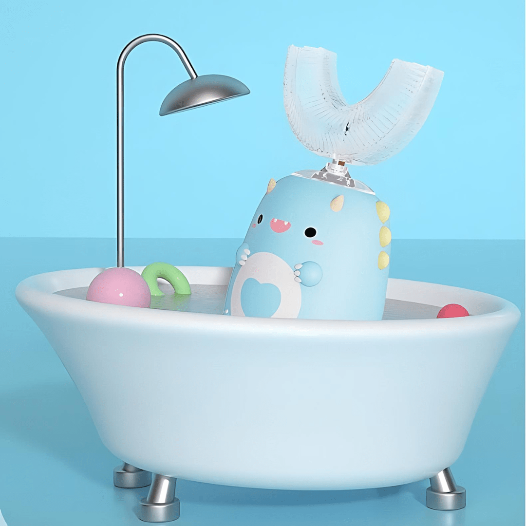 Bronto Buddy Kids Electric Toothbrush With 360 Degree Cleaning And Gentle Bristles