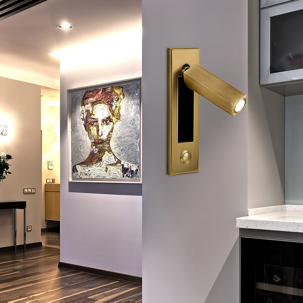 Vestavné – zabudované nástěnné světlo na noc /lampa