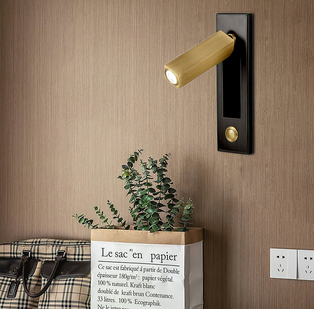 Vestavné – zabudované nástěnné světlo na noc /lampa