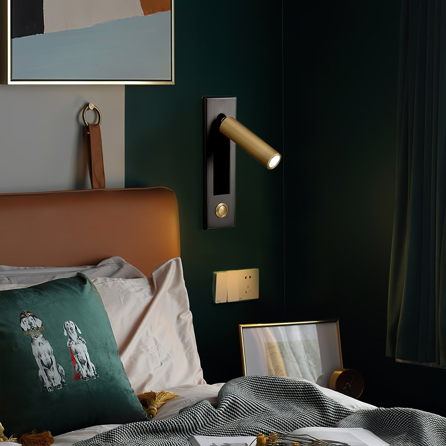 Vestavné – zabudované nástěnné světlo na noc /lampa