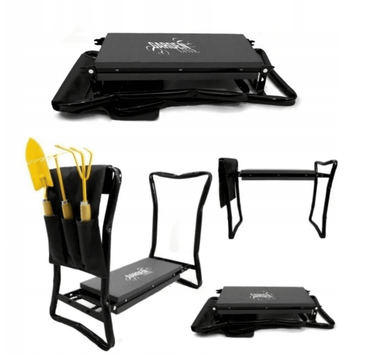 EverEase ergonomisk hagekneeler og sete to-i-ett for smertelindring