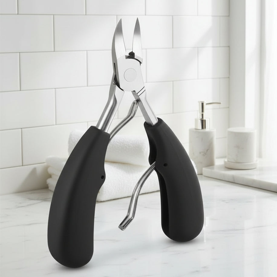 NailForge Pro Clește Profesional Ergonomic pentru Unghii Groase și Încarnate