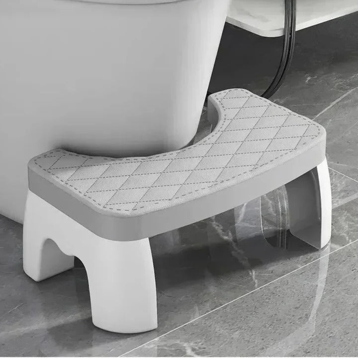 כיסא אסלה COMFYSTOOL עם עיצוב ארגונומי לנוחות ויציבות
