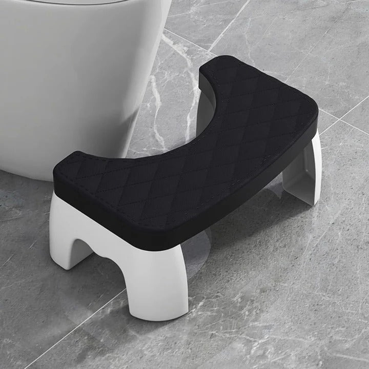 כיסא אסלה COMFYSTOOL עם עיצוב ארגונומי לנוחות ויציבות