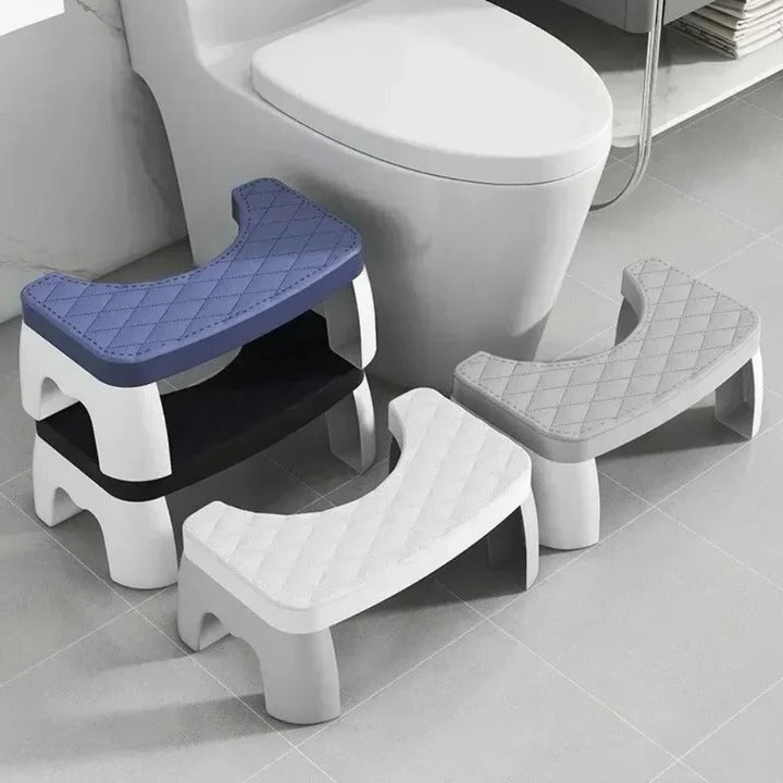 כיסא אסלה COMFYSTOOL עם עיצוב ארגונומי לנוחות ויציבות