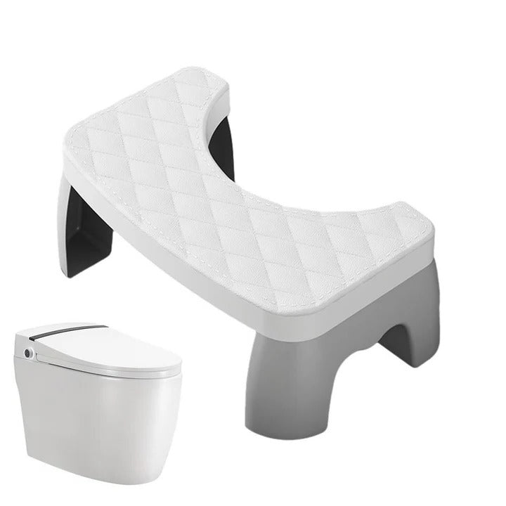 כיסא אסלה COMFYSTOOL עם עיצוב ארגונומי לנוחות ויציבות