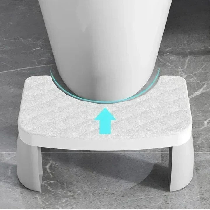 כיסא אסלה COMFYSTOOL עם עיצוב ארגונומי לנוחות ויציבות