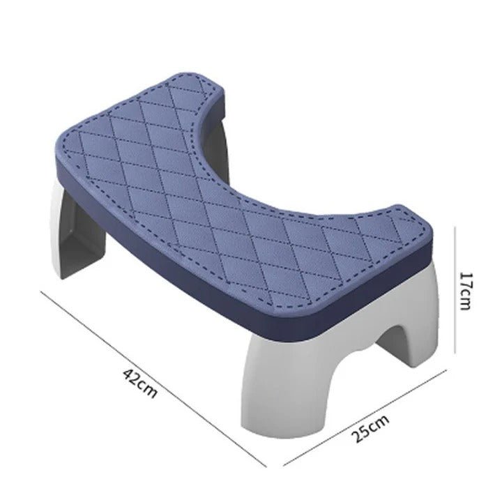 כיסא אסלה COMFYSTOOL עם עיצוב ארגונומי לנוחות ויציבות
