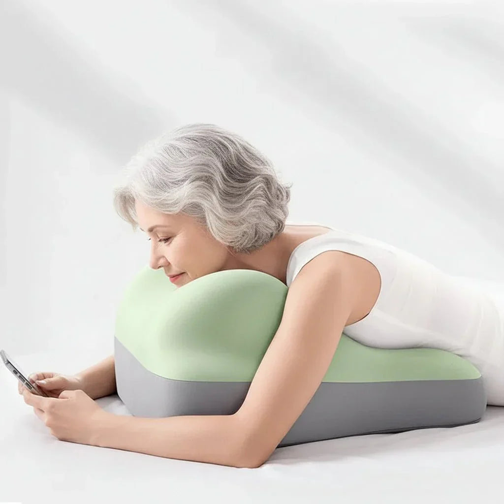 כרית נוחות ארגונומית מפוליאוריתן זיכרון SLEEPIO לשינה רגועה