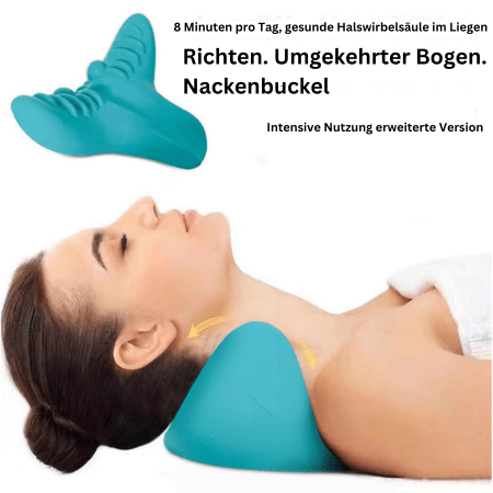 CalmEase ergonomikus nyakmasszázs párna a relaxációért és fájdalomcsillapításért