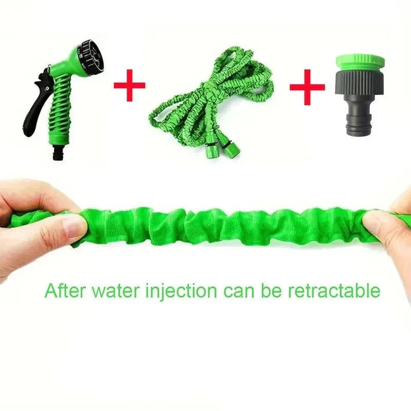 HYDROFLEX PRO ausziehbarer Schlauch für Garten und Terrasse mit sieben Sprühmuster