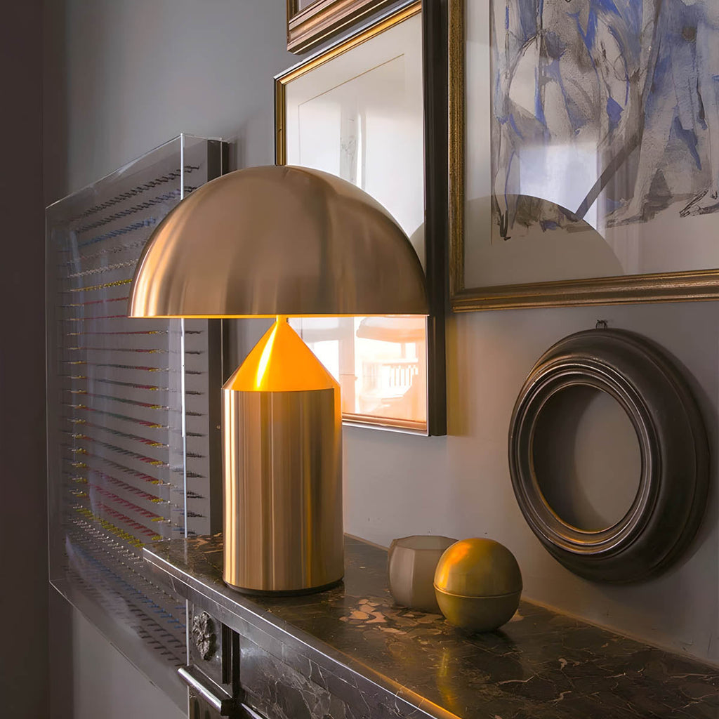 Aurelian Glow moderne lampe med lysende design for oppholdsrom