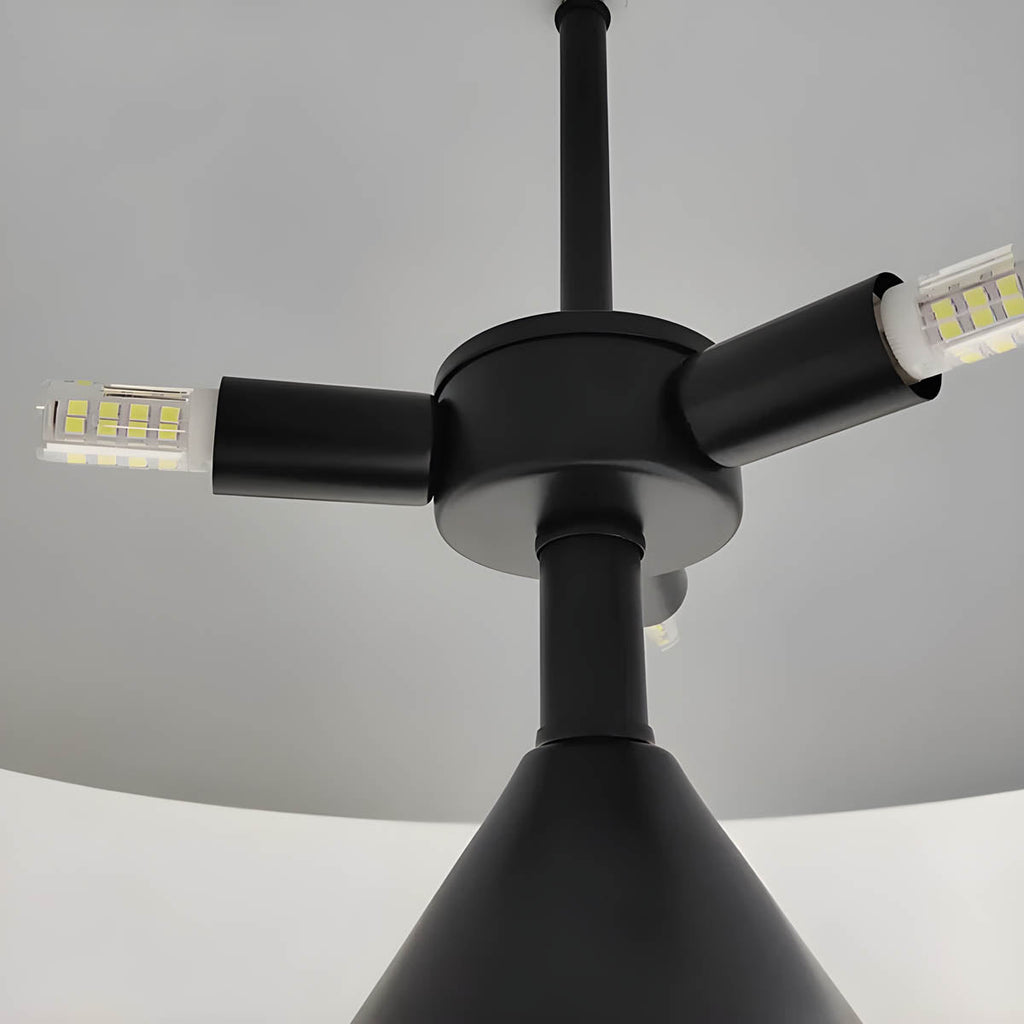 Aurelian Glow moderne lampe med lysende design for oppholdsrom