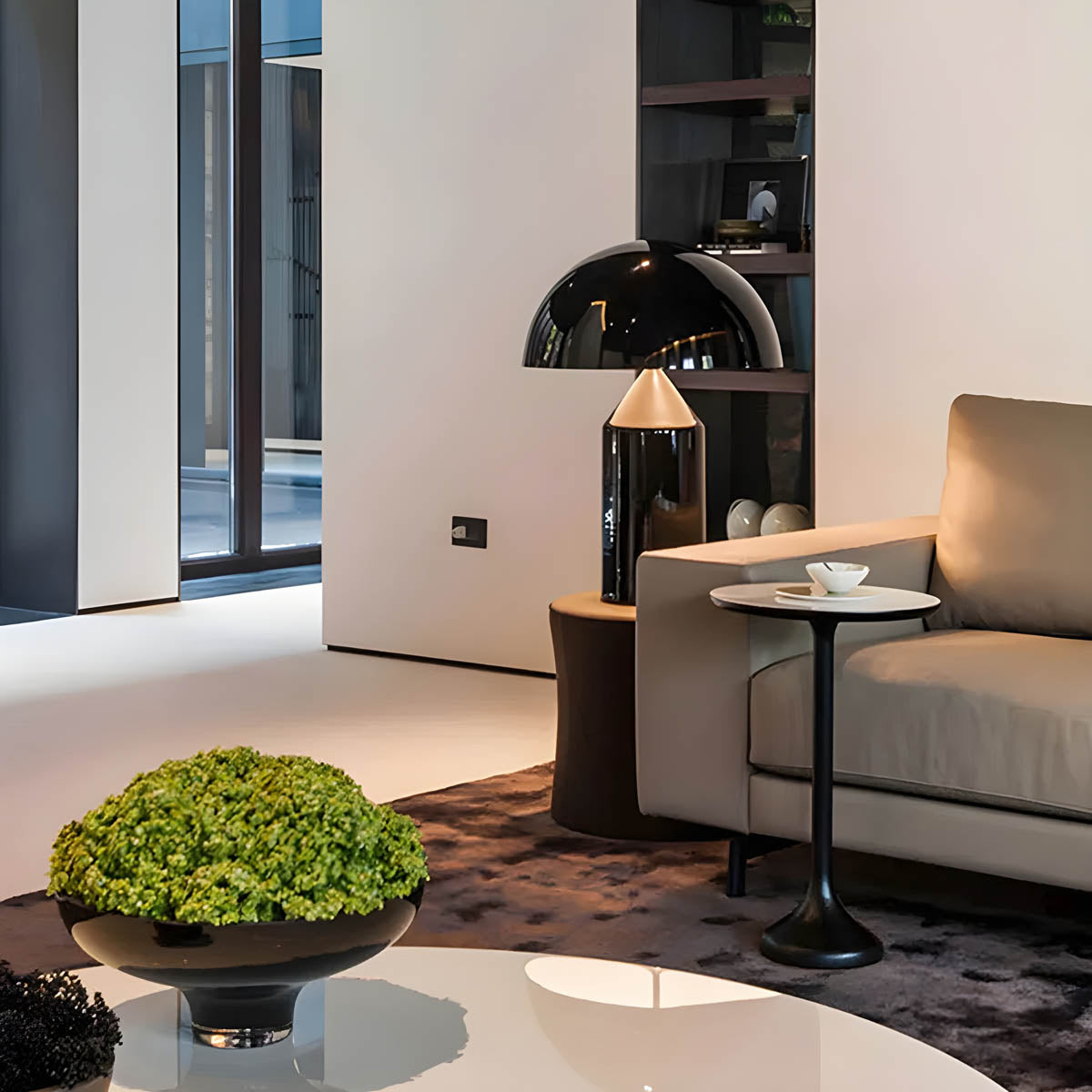 Aurelian Glow moderne lampe med lysende design for oppholdsrom