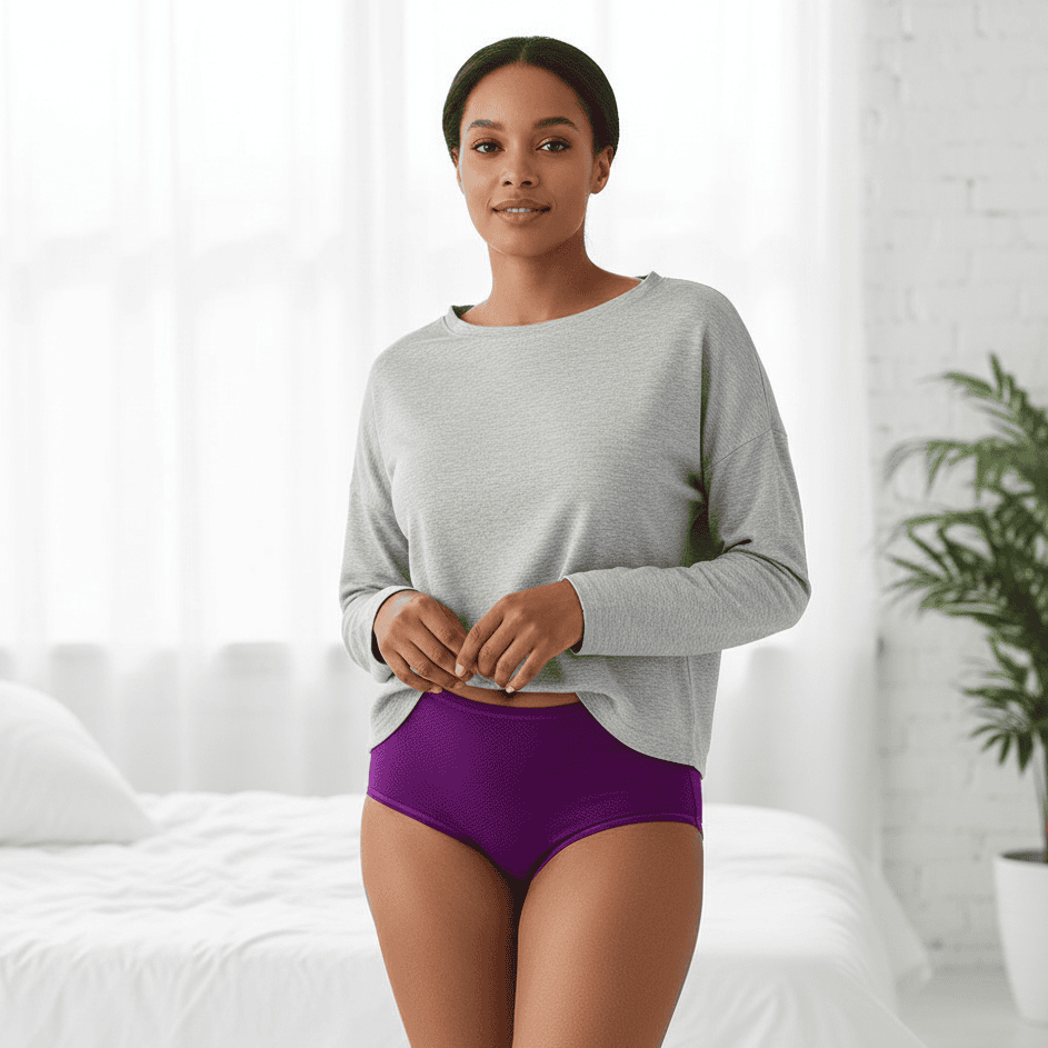 AuroraWear Women's Moisture-Wicking Underwear for All Day Comfort