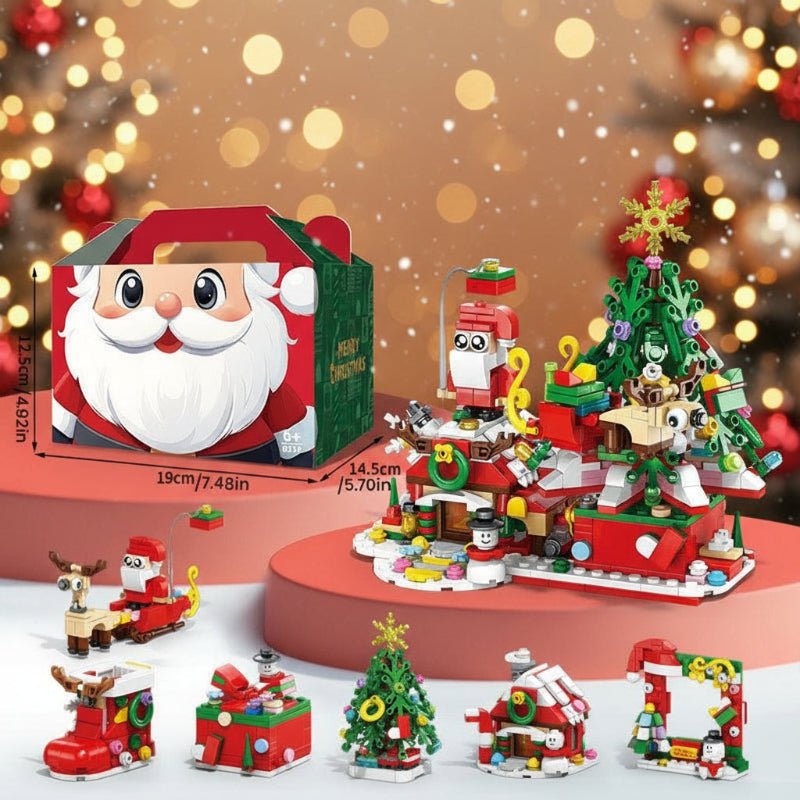 Frosty Blocks julebyggesett for kreativ lek for barn