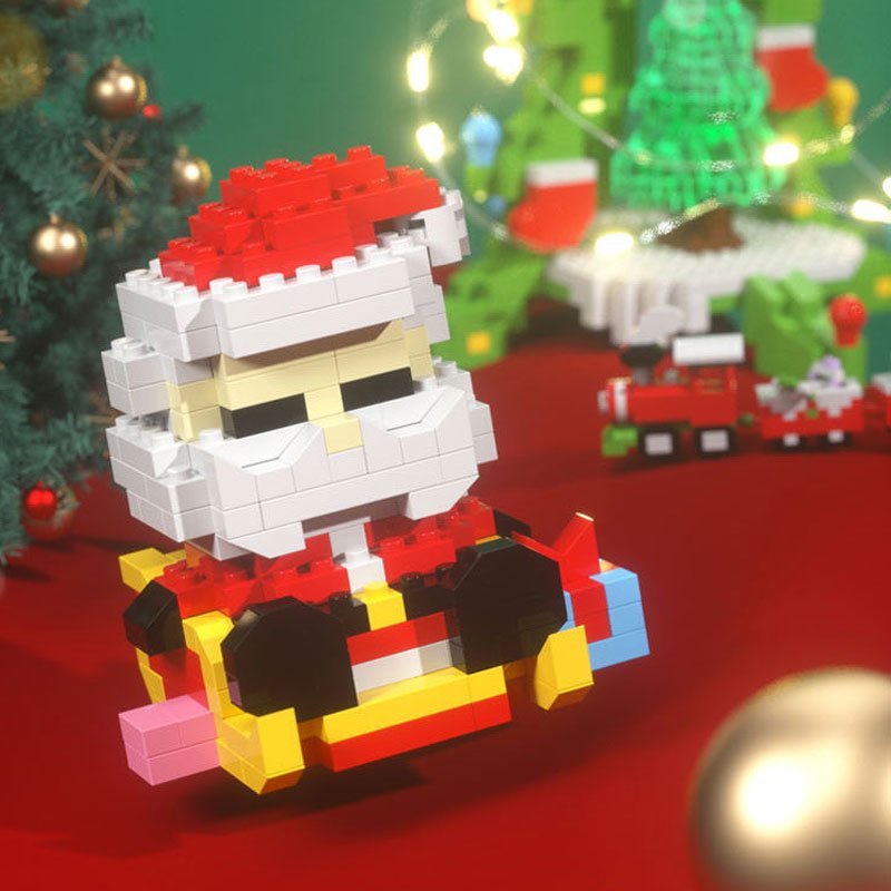 Frosty Blocks julebyggesett for kreativ lek for barn