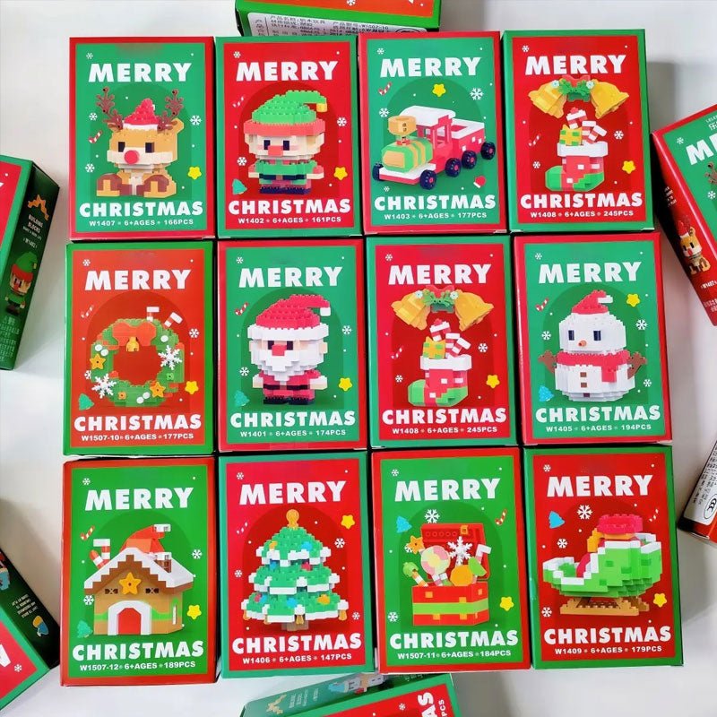 Frosty Blocks julebyggesett for kreativ lek for barn