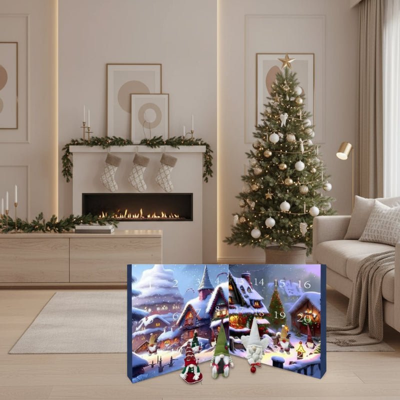 LumenNest Elf adventi naptár 24 meglepetéssel gyerekeknek, visszaszámlálás karácsonyig