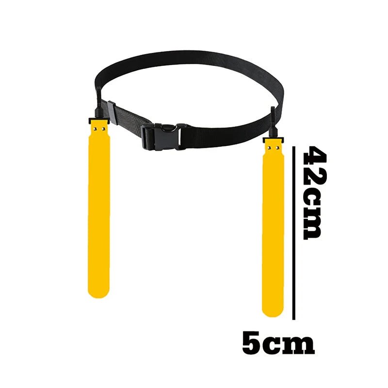 Ceinture de drapeau SafeFlag Rugby avec ceinture de hanche réglable et durable pour football sans contact