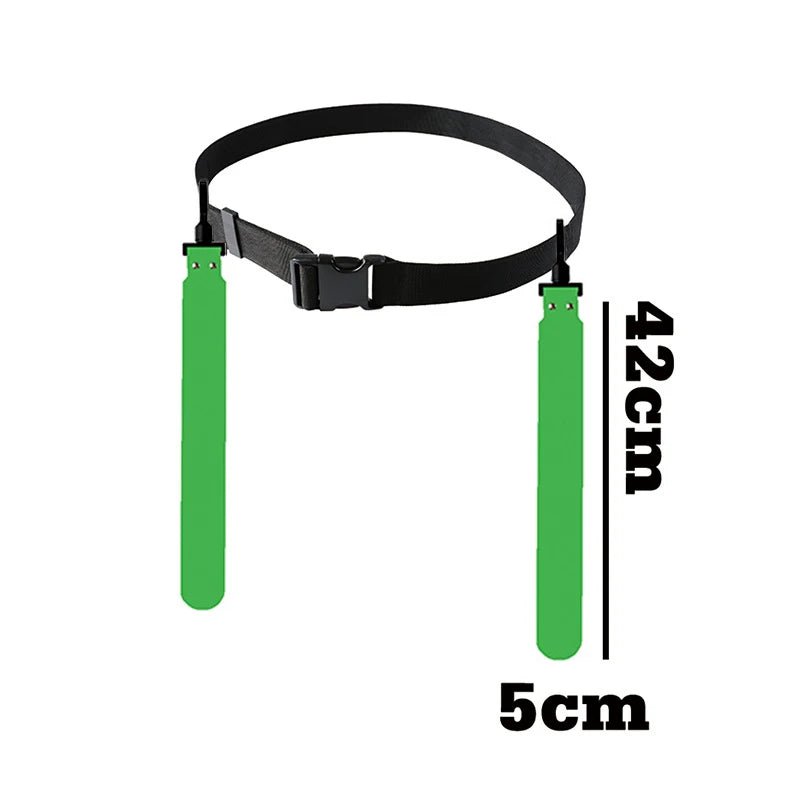Ceinture de drapeau SafeFlag Rugby avec ceinture de hanche réglable et durable pour football sans contact