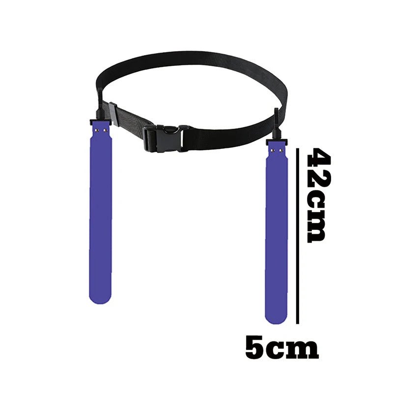 Ceinture de drapeau SafeFlag Rugby avec ceinture de hanche réglable et durable pour football sans contact