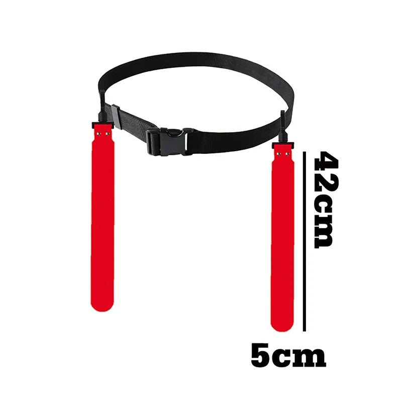 Ceinture de drapeau SafeFlag Rugby avec ceinture de hanche réglable et durable pour football sans contact