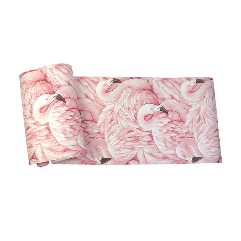 NovaTide Flamingo Rose tapet til soveromsvegger, 10 M x 52 cm