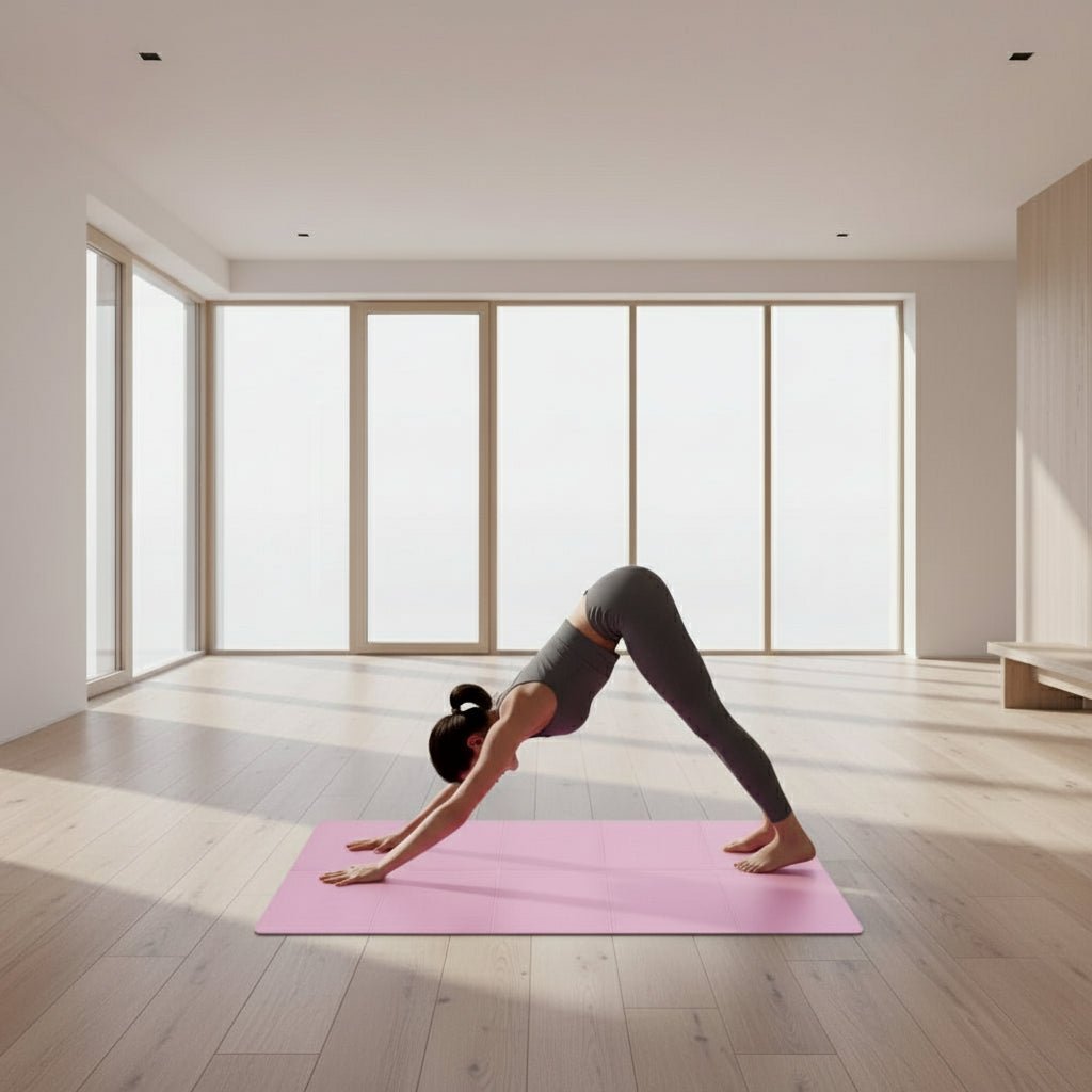 AeroFlow 4mm Yoga Mat Lightweight And Portable For Yoga And Pilates Non Slip