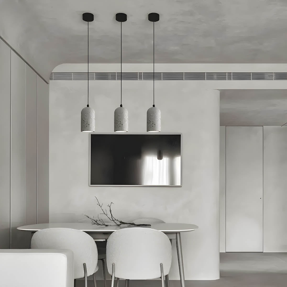 Avela | Betonnen Hanglamp in Stedelijke Industriële Stijl